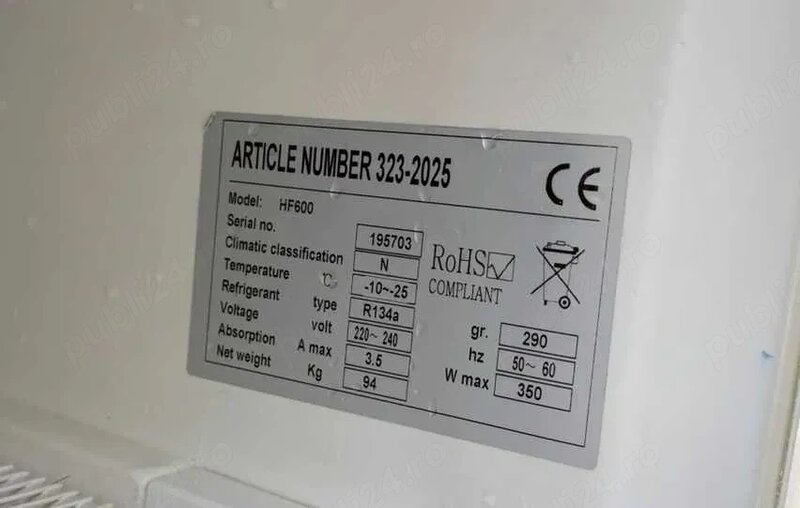 Congelator Saro HF600